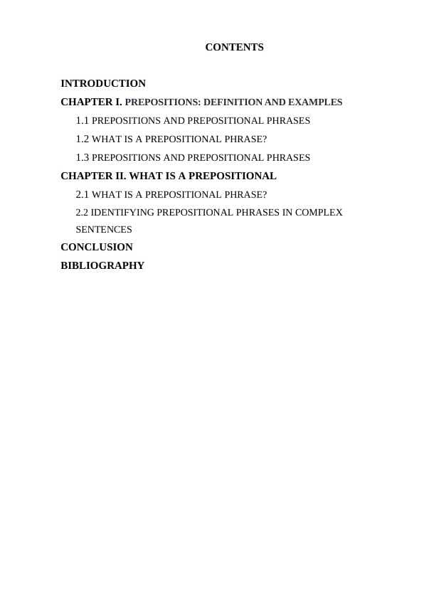 Syntactic functions of the prepositional phrase
