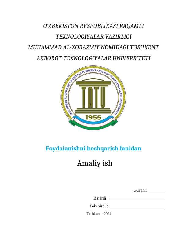 SSO protokollarini ishlash jarayoni bilan tanishib chiqish va tahlillash