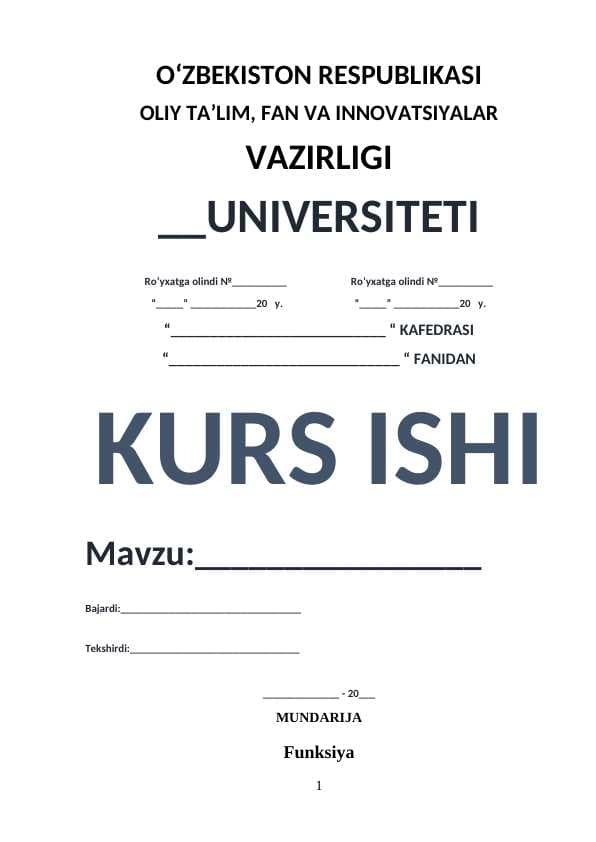 Funksiya