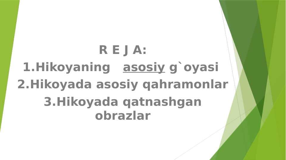TOG`AY MUROD BOBOSI VA NABIRASI HIKOYASI