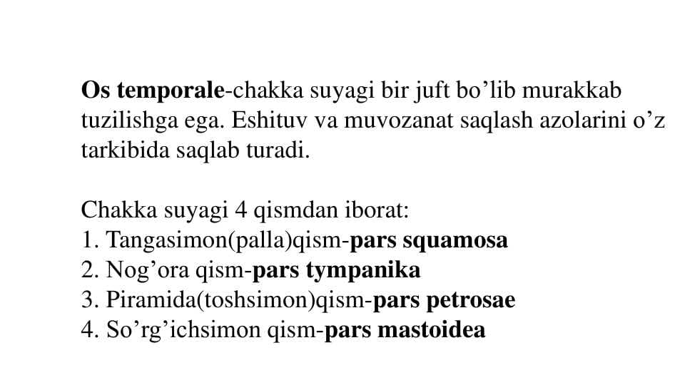 Os temporale-chakka suyagi