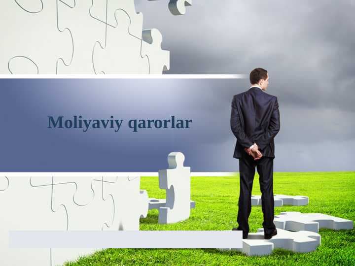 Moliyaviy qarorlar