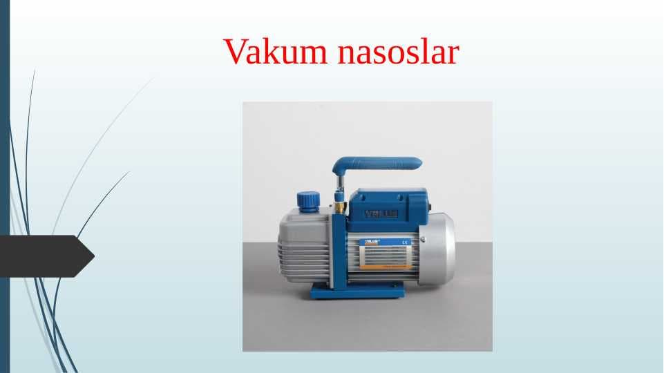 Vakum nasoslar