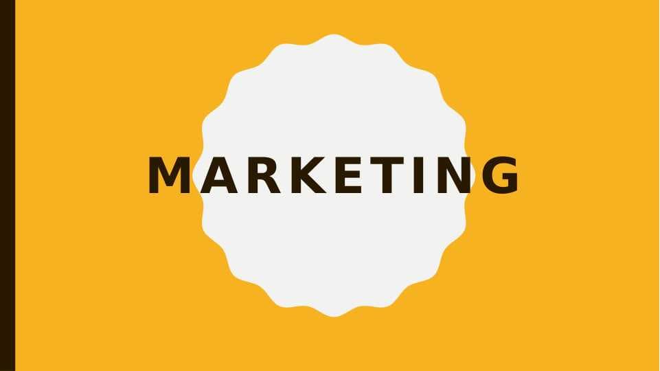 Marketing