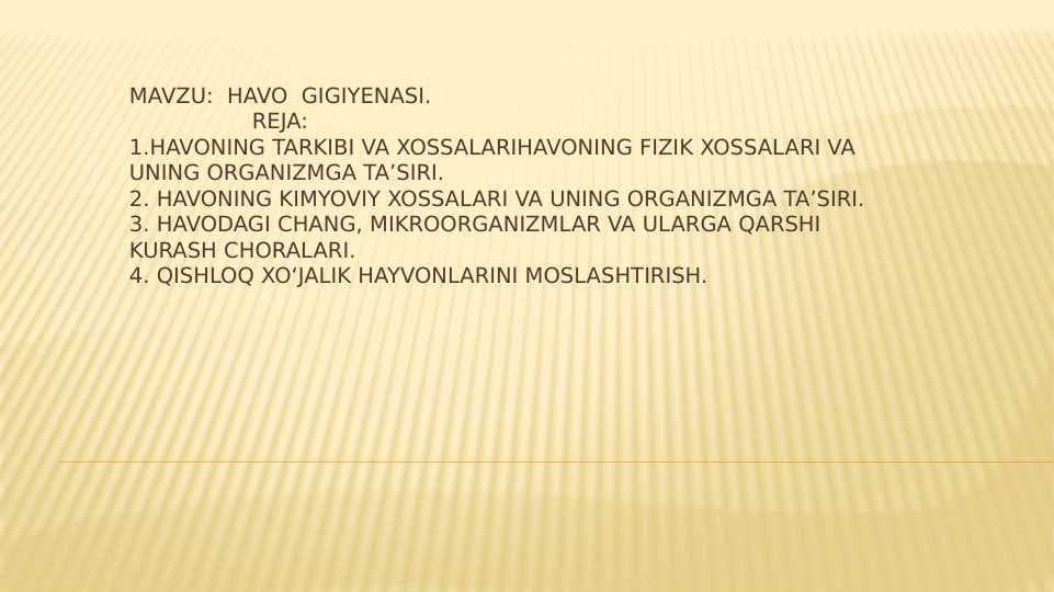 HAVO  GIGIYENASI