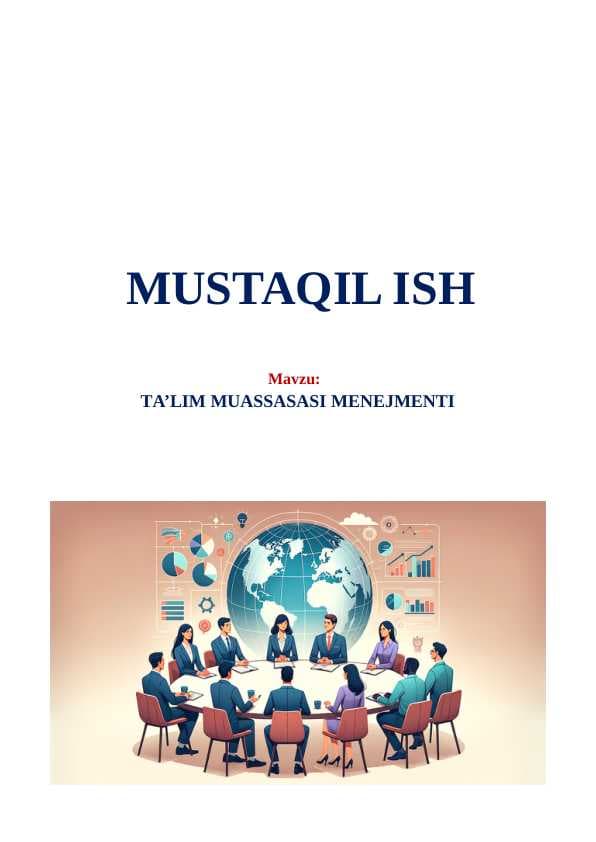 Ta’lim muassasasi menejmenti