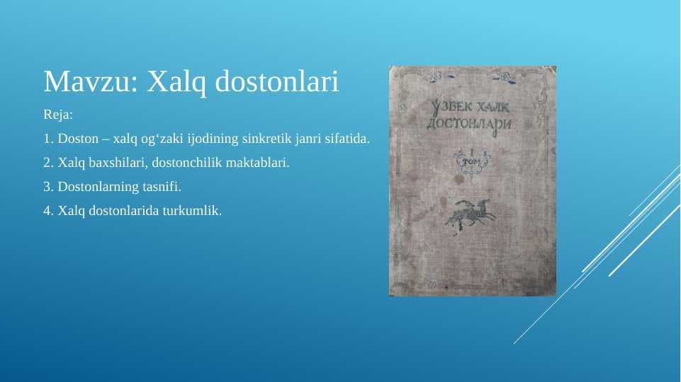 xalq dostonlari