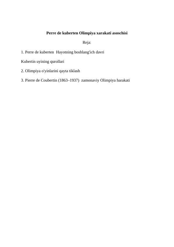 Perre de kuberten Olimpiya xarakati asoschisi.docx