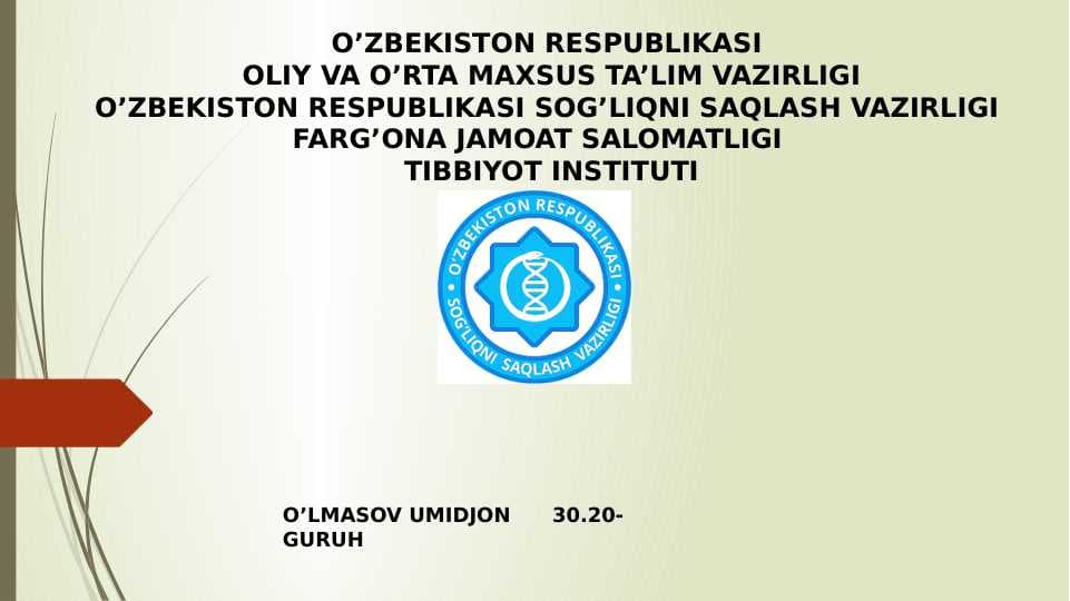 Oquvchilarni gigenik tarbiyakash
