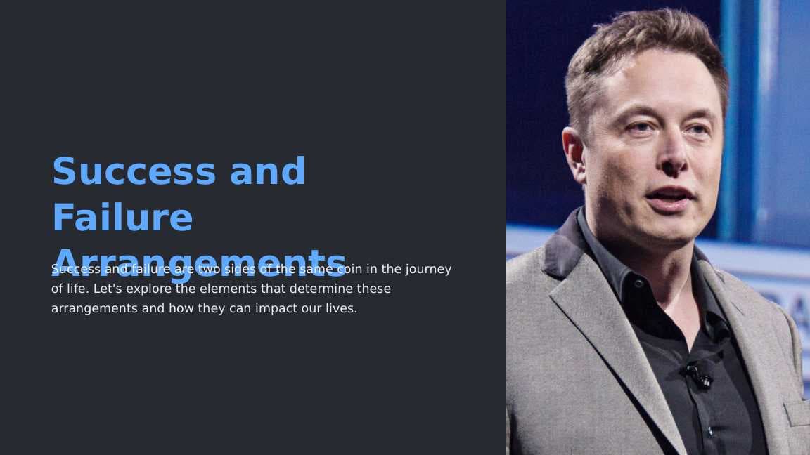 Success and Failure Arrangements
