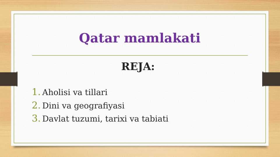 Qatar mamlakati