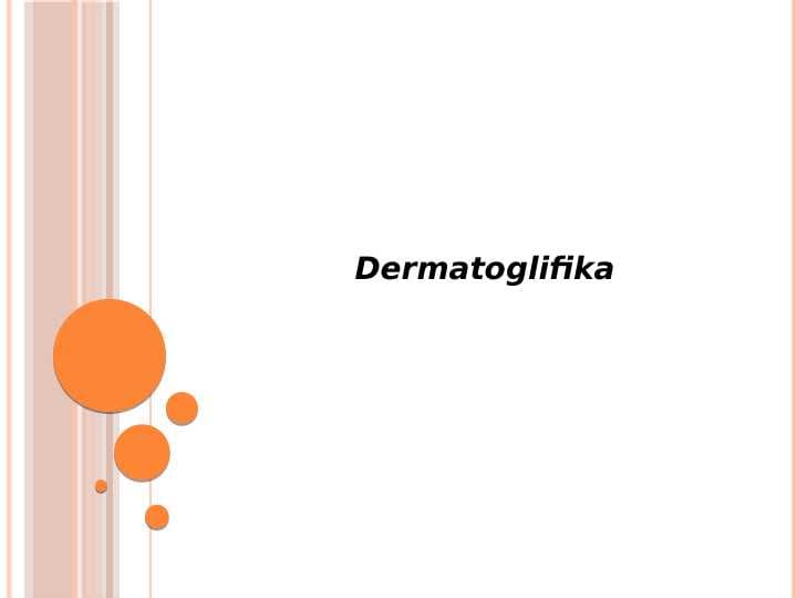 Dermatoglifika