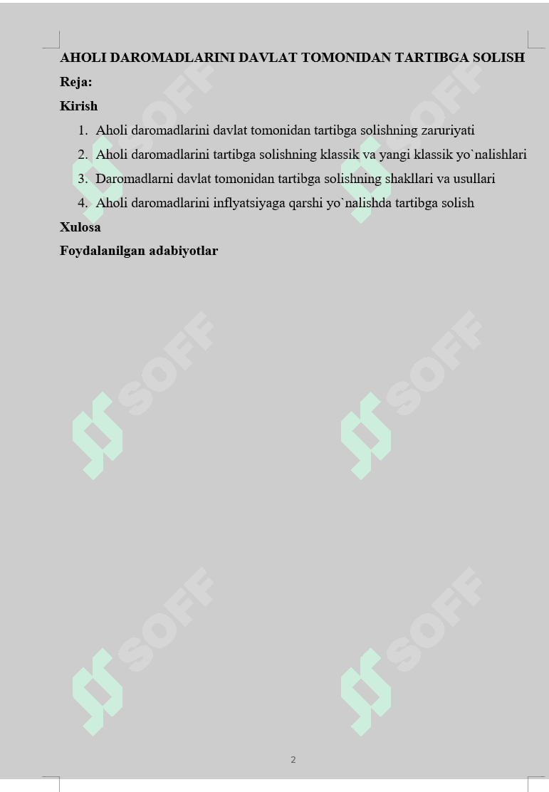 Referat namuna