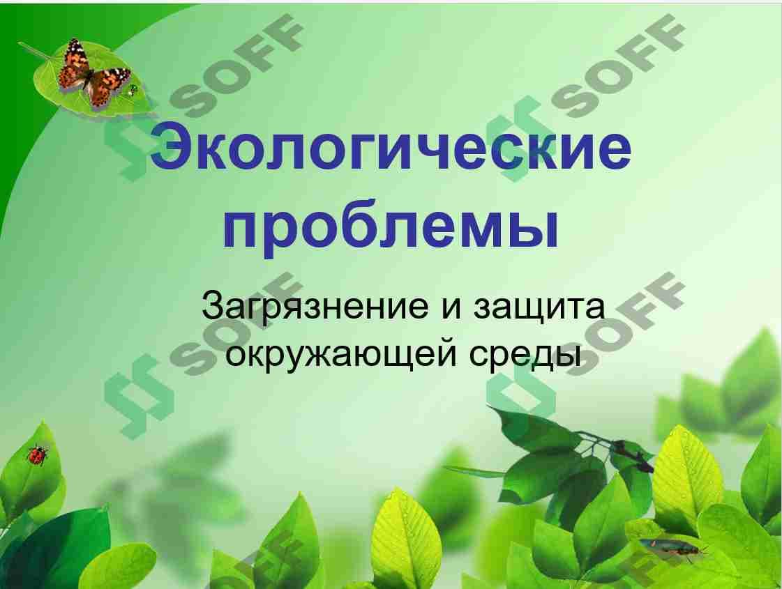 Экологические проблемы
