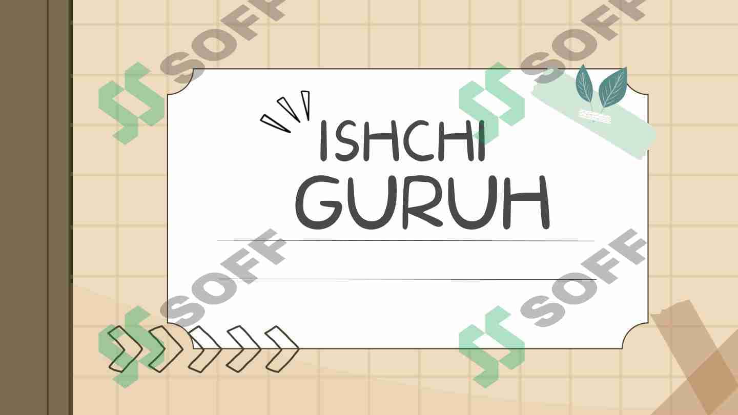 ishchi guruh va jamoa