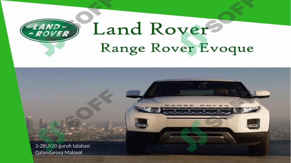 Range Rover Evoque