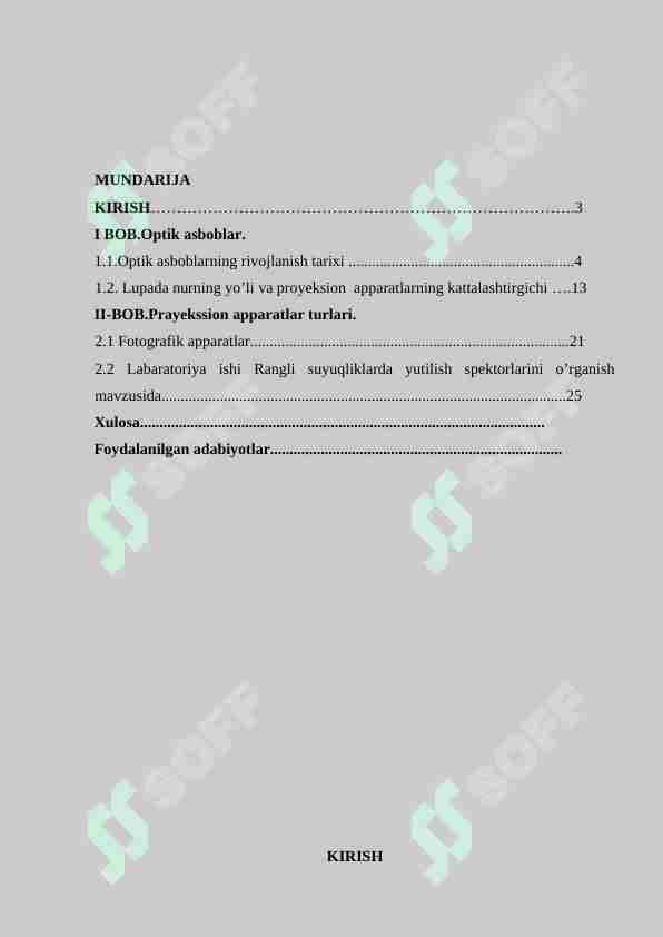 Optik asboblar