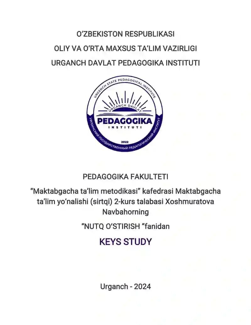 Bolalarni oʻqishga, yozishga boʻlgan qiziqishlarini uygʻotish mazmuni