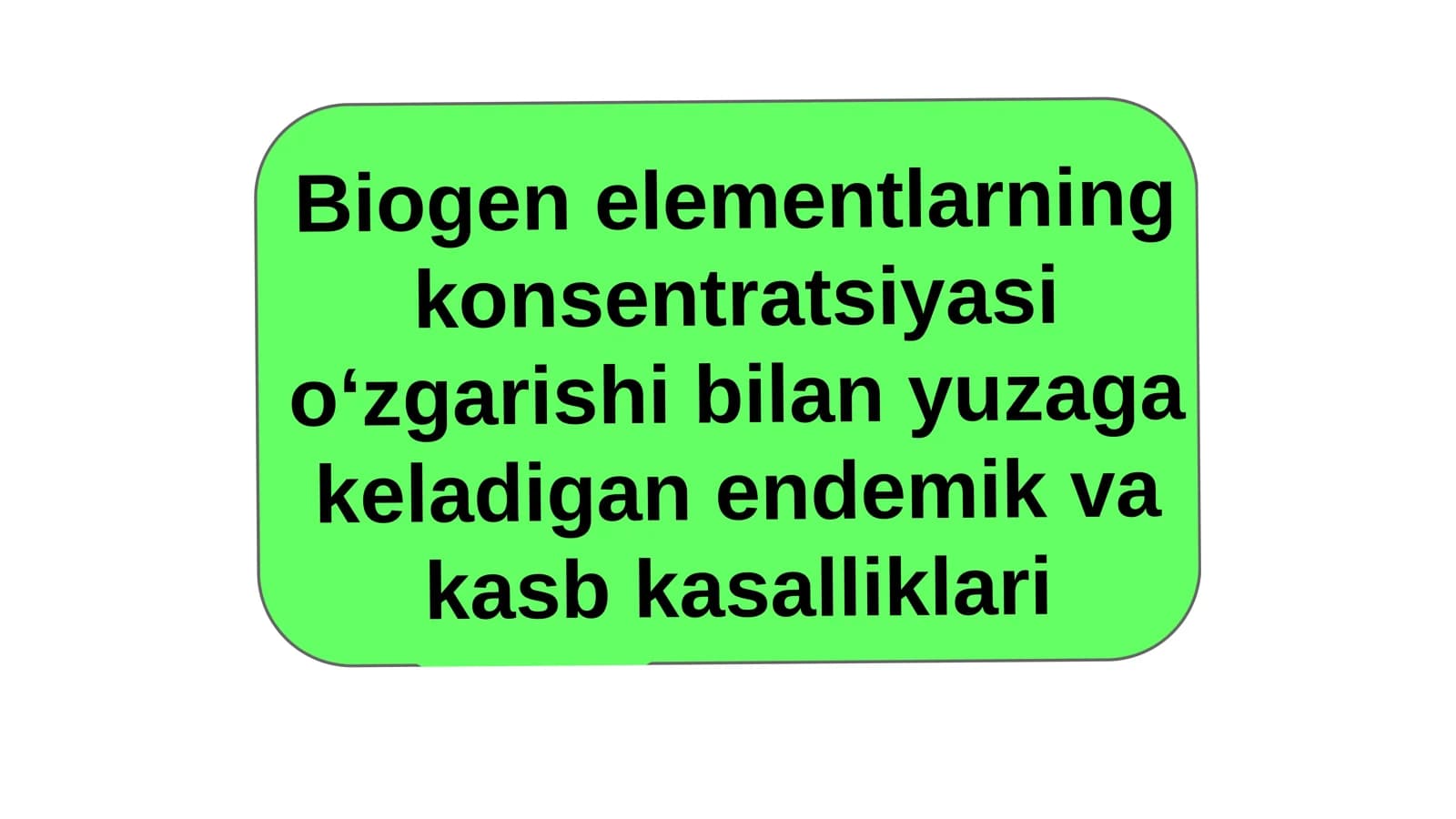 Biogen elementlar