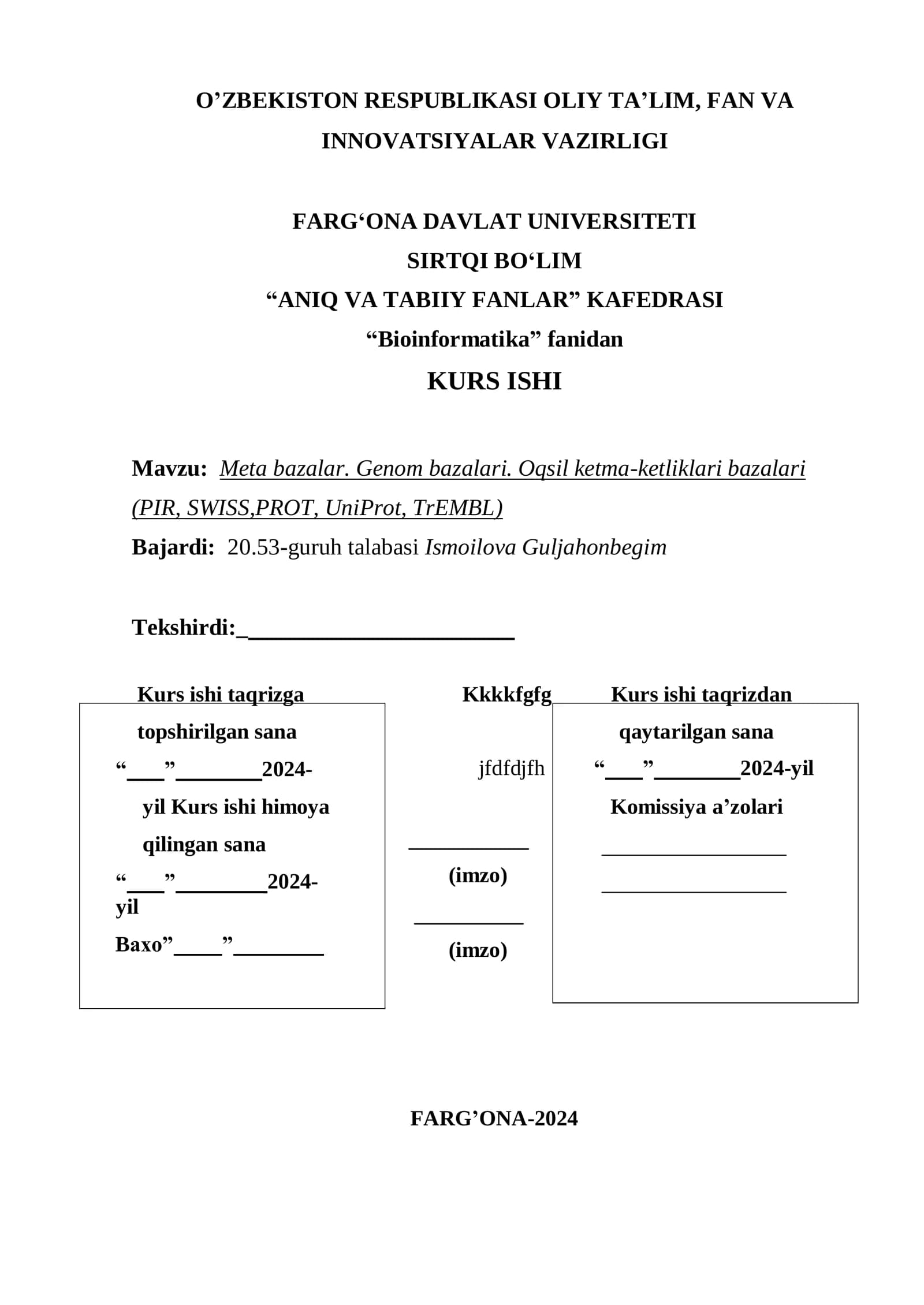 Meta bazalar. Genom bazalari. Oqsil ketma-ketliklari bazalari