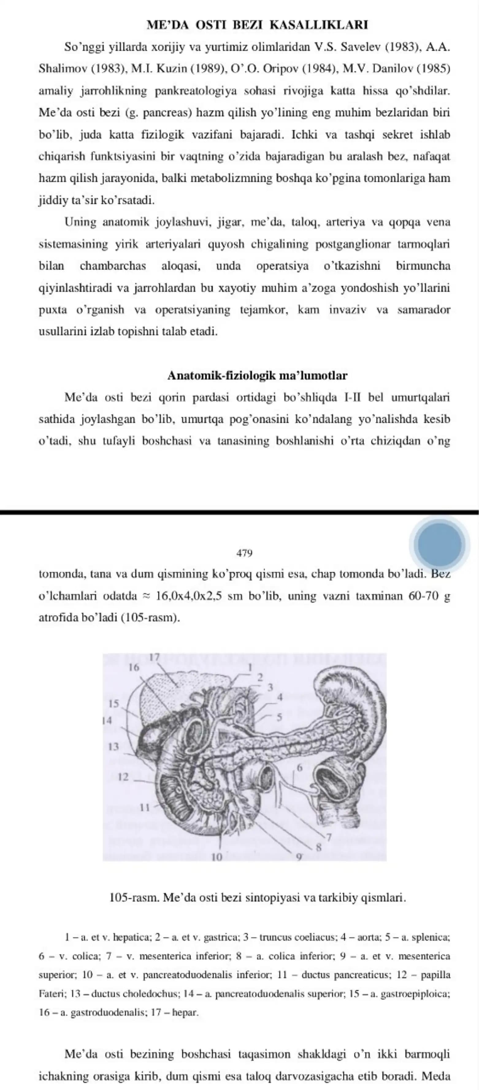 Me’da osti bezi kasalliklari