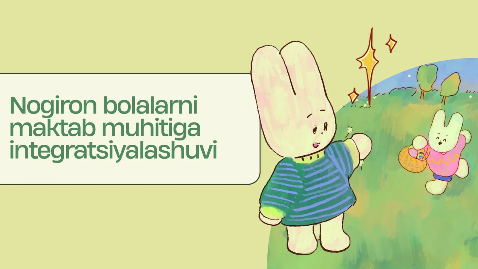 Nogiron bolalarni maktab muhitiga integratsiyalashuvi