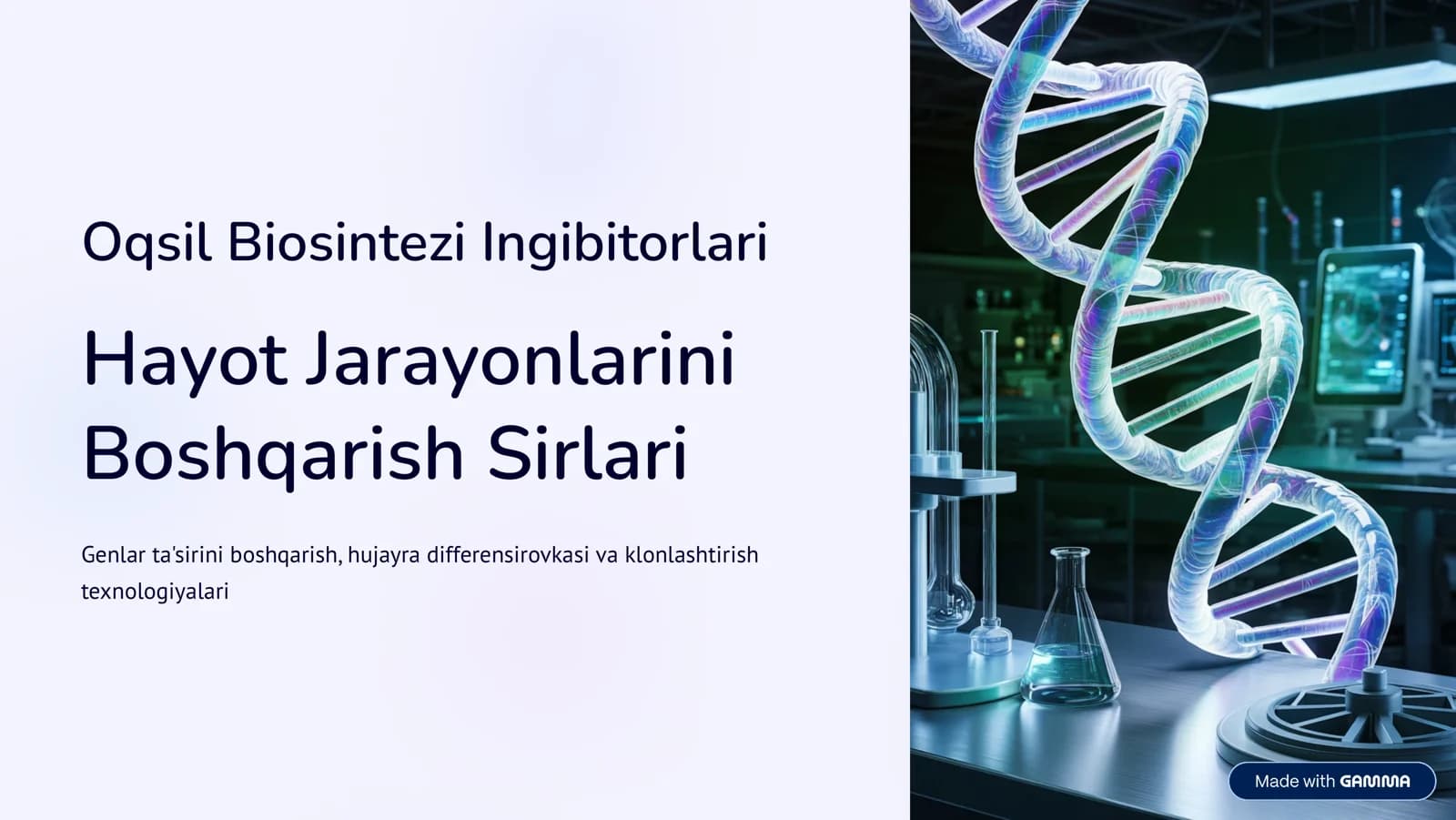 Oqsil Biosintezi Ingibitorlari