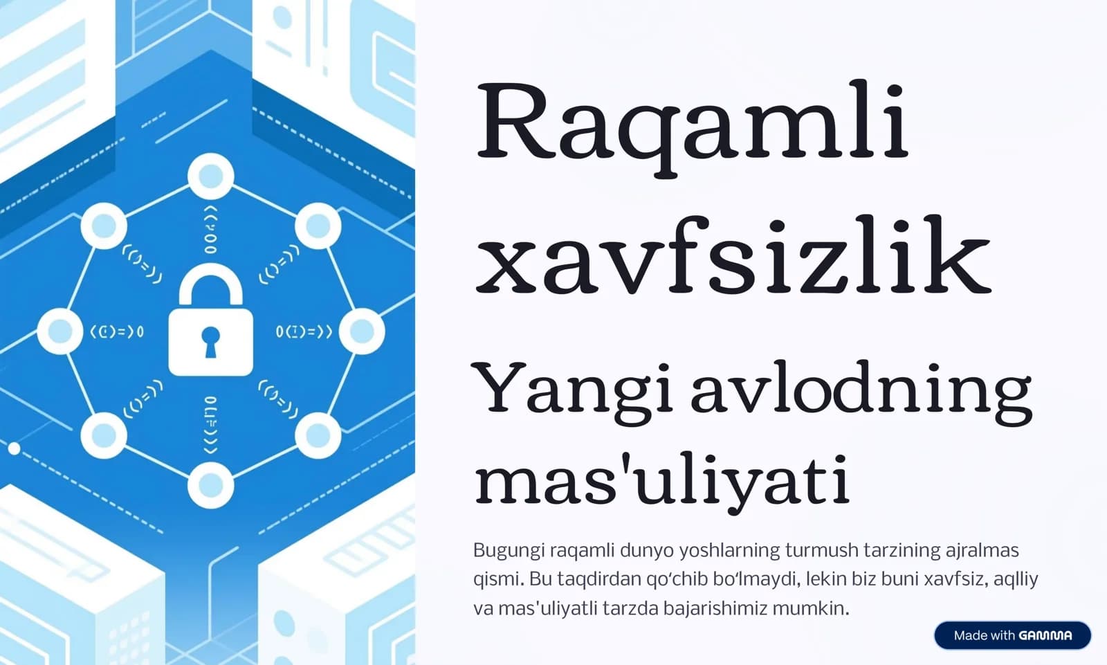 Raqamli xavfsizlik