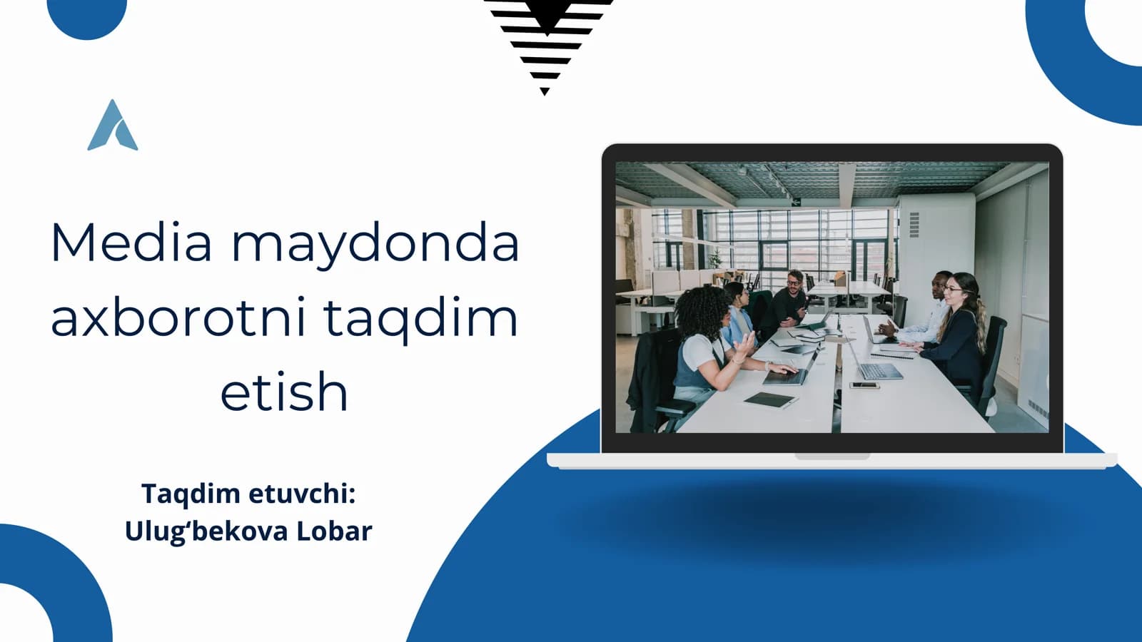 Media maydonda axborotni taqdim etish