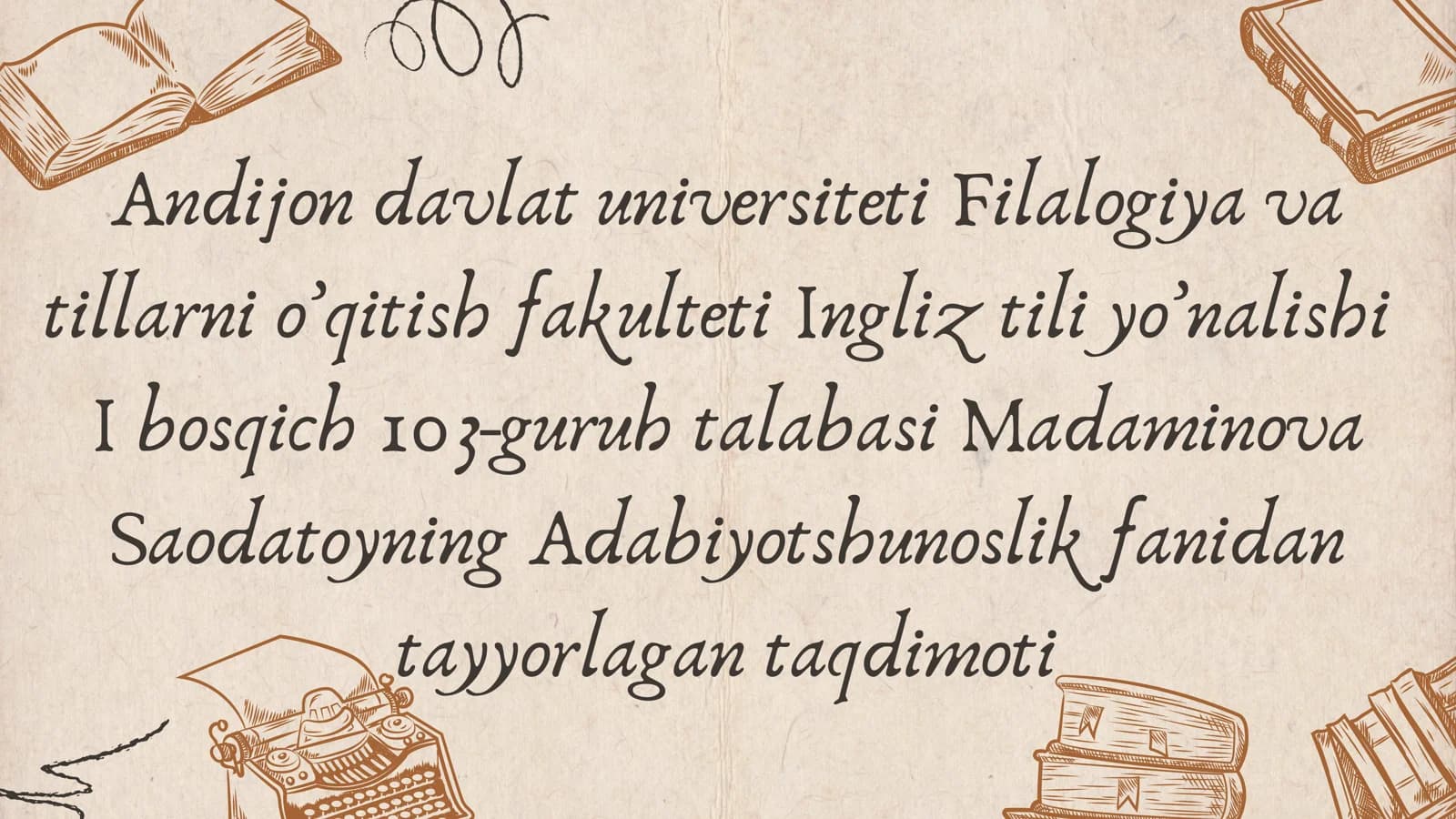 Lirik turning badiiy imkoniyatlari