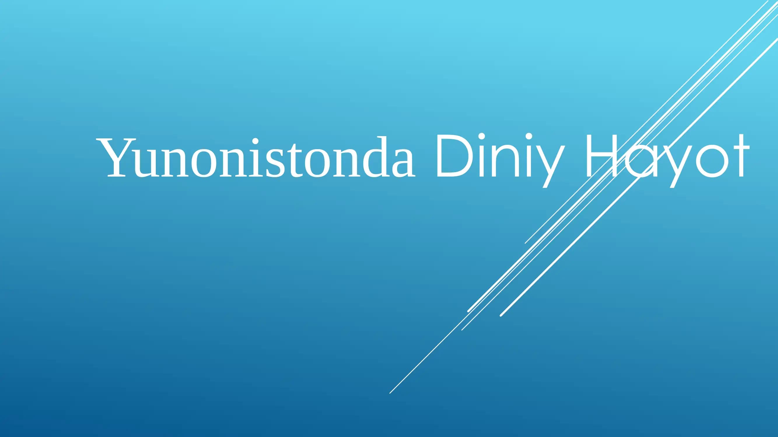 Yunonistonda Diniy Hayot