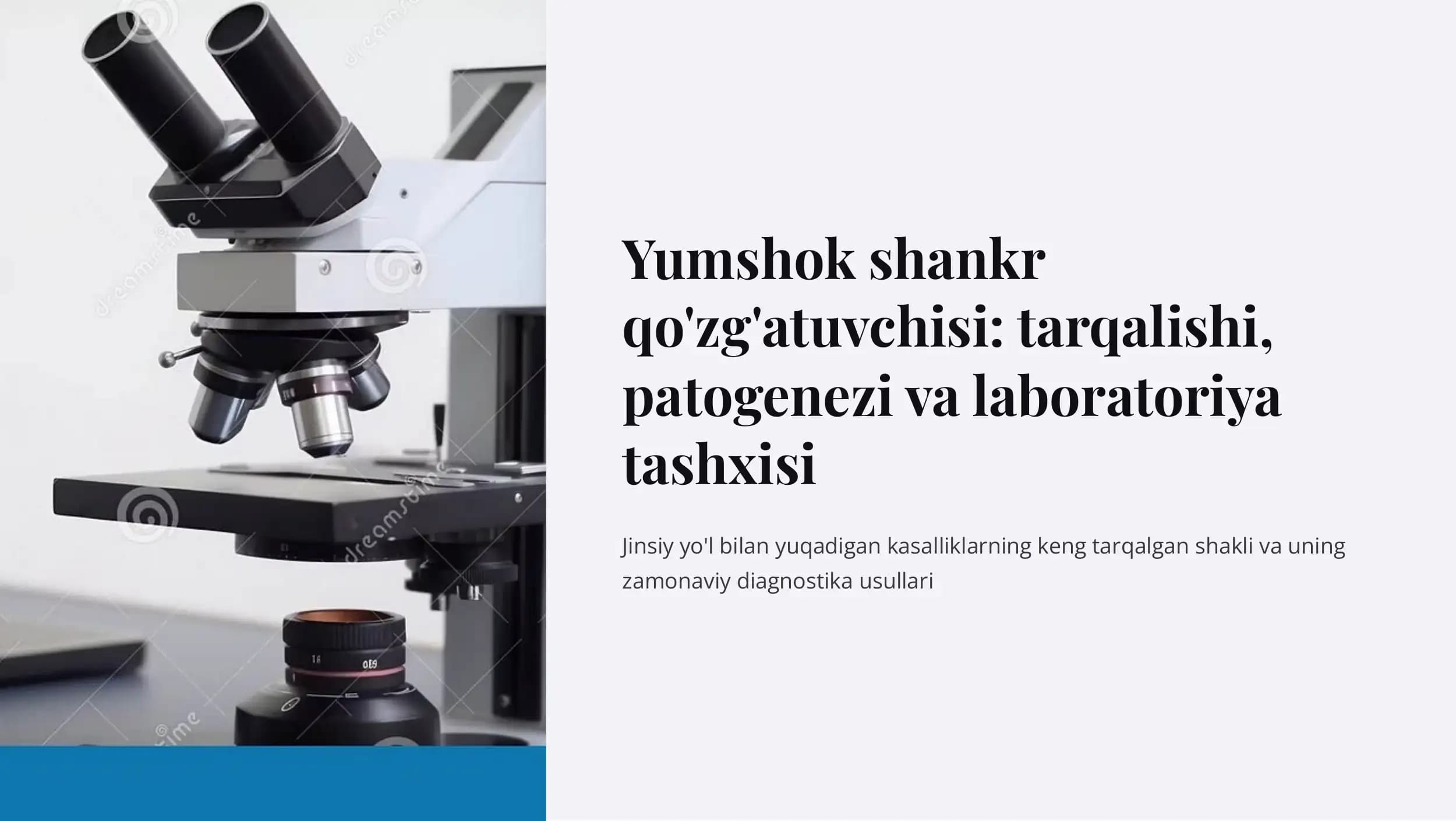 Yumshok shankr qo'zg'atuvchisi. Ularni tarqalishi,  kasallik patogenezi, laboratoriya tashxisi.