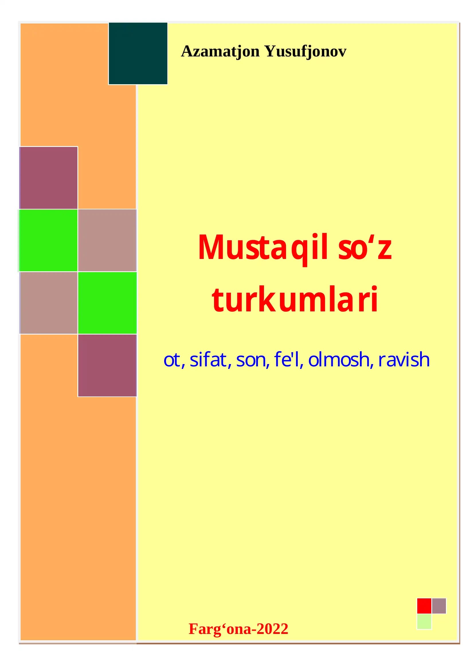 OT SO’Z TURKUMI