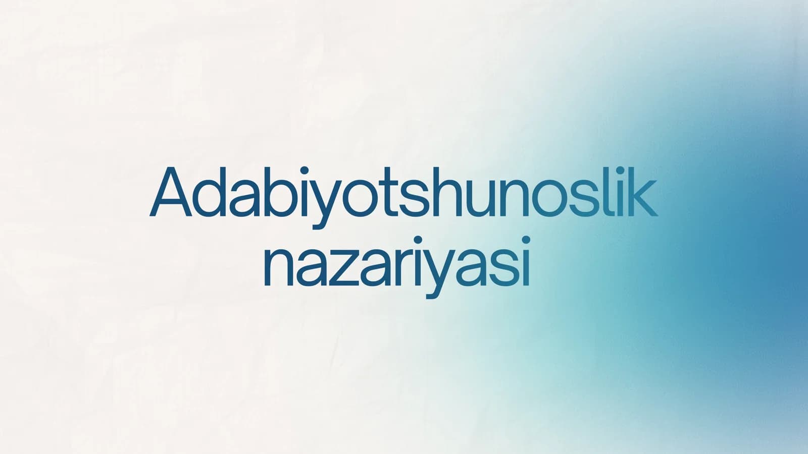 Abdulla Qahhor hikoyalarida uslub