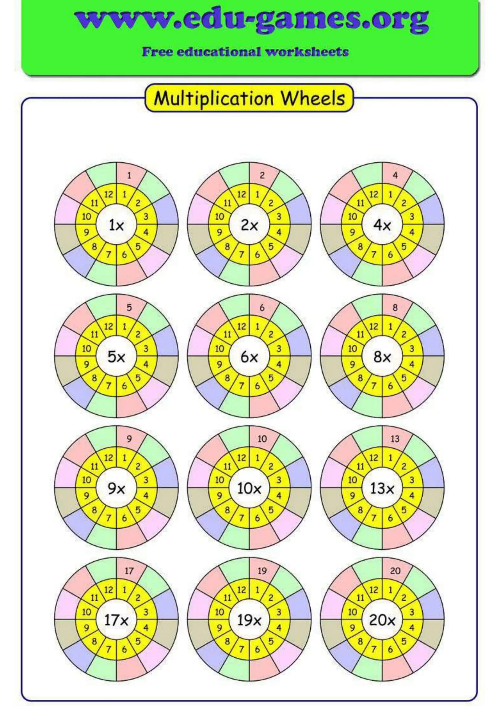 matematika fanidan boshlang'ich sinflar uchun tarqatma materiallar