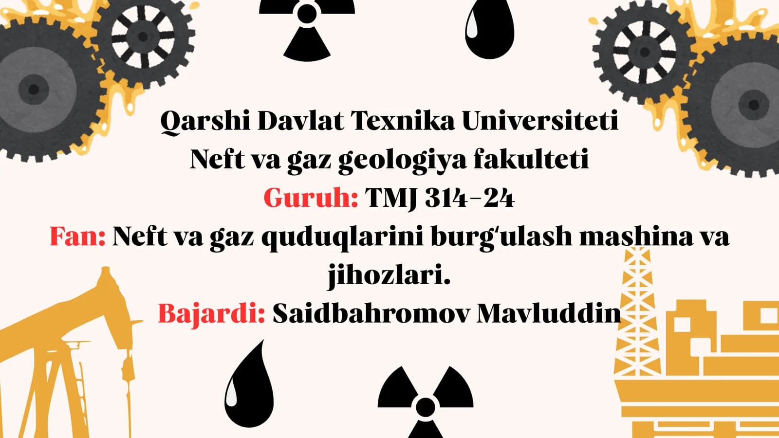 Dunyoda neft va gazning oʻrni va ahamiyati