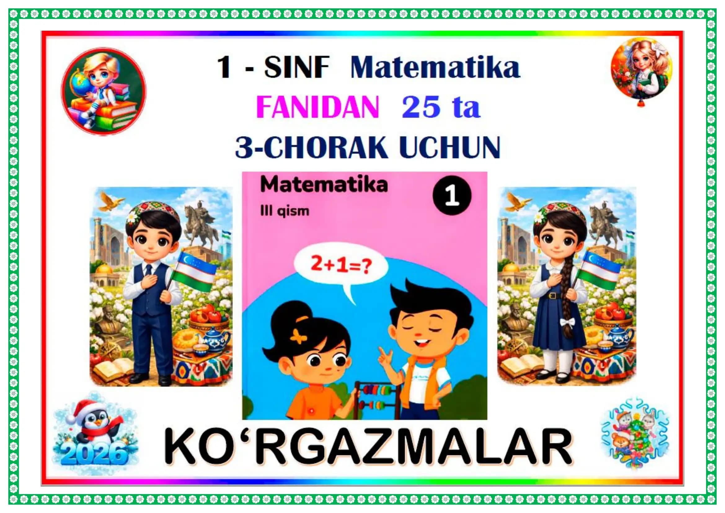 1-sinf Matematika Koʻrgazma