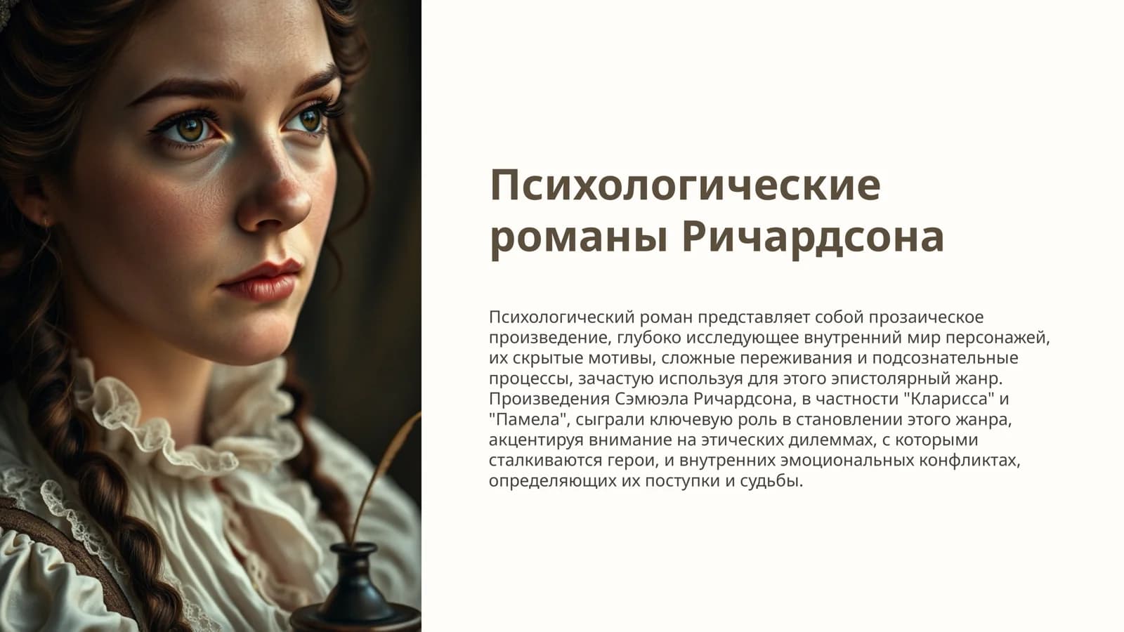 Психологические романы Ричардсона