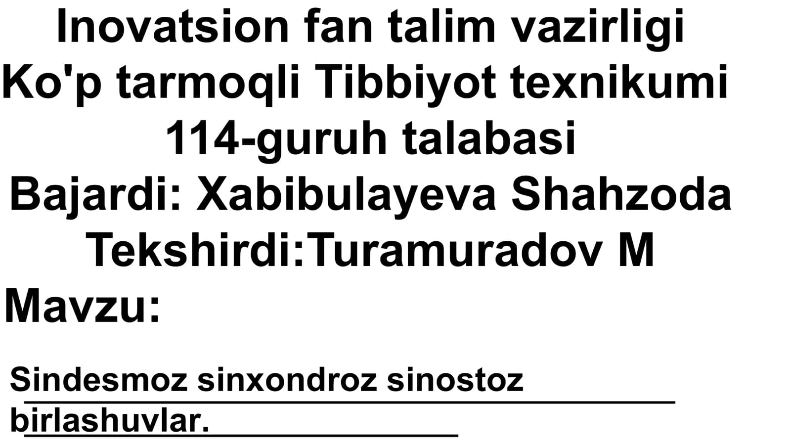 Sindesmologiya