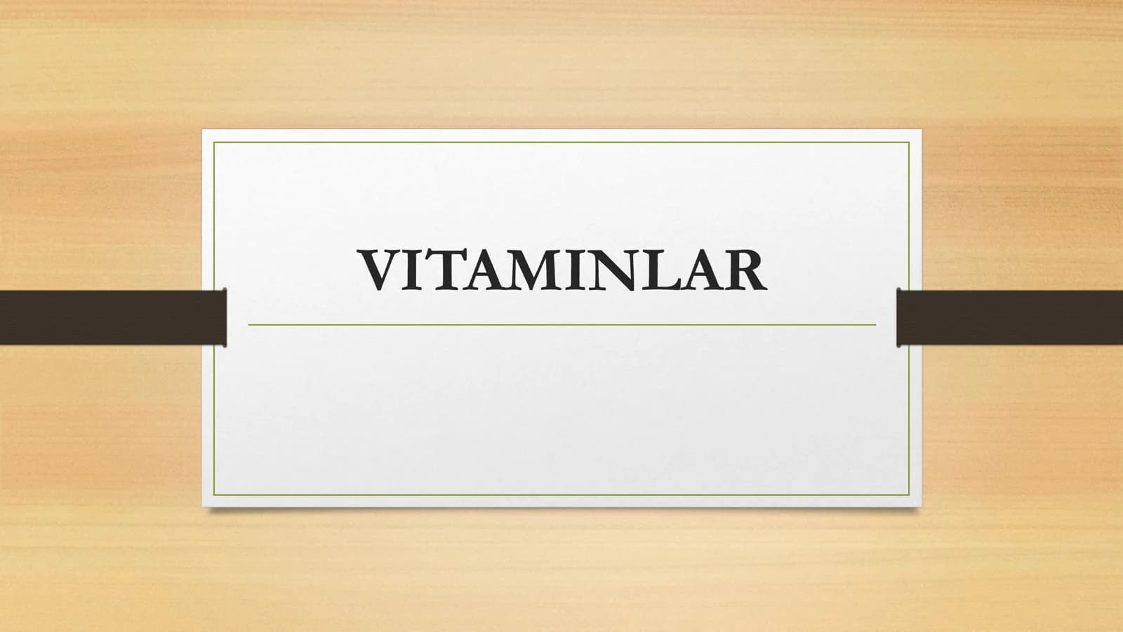Vitamin( Farmakalogiya)