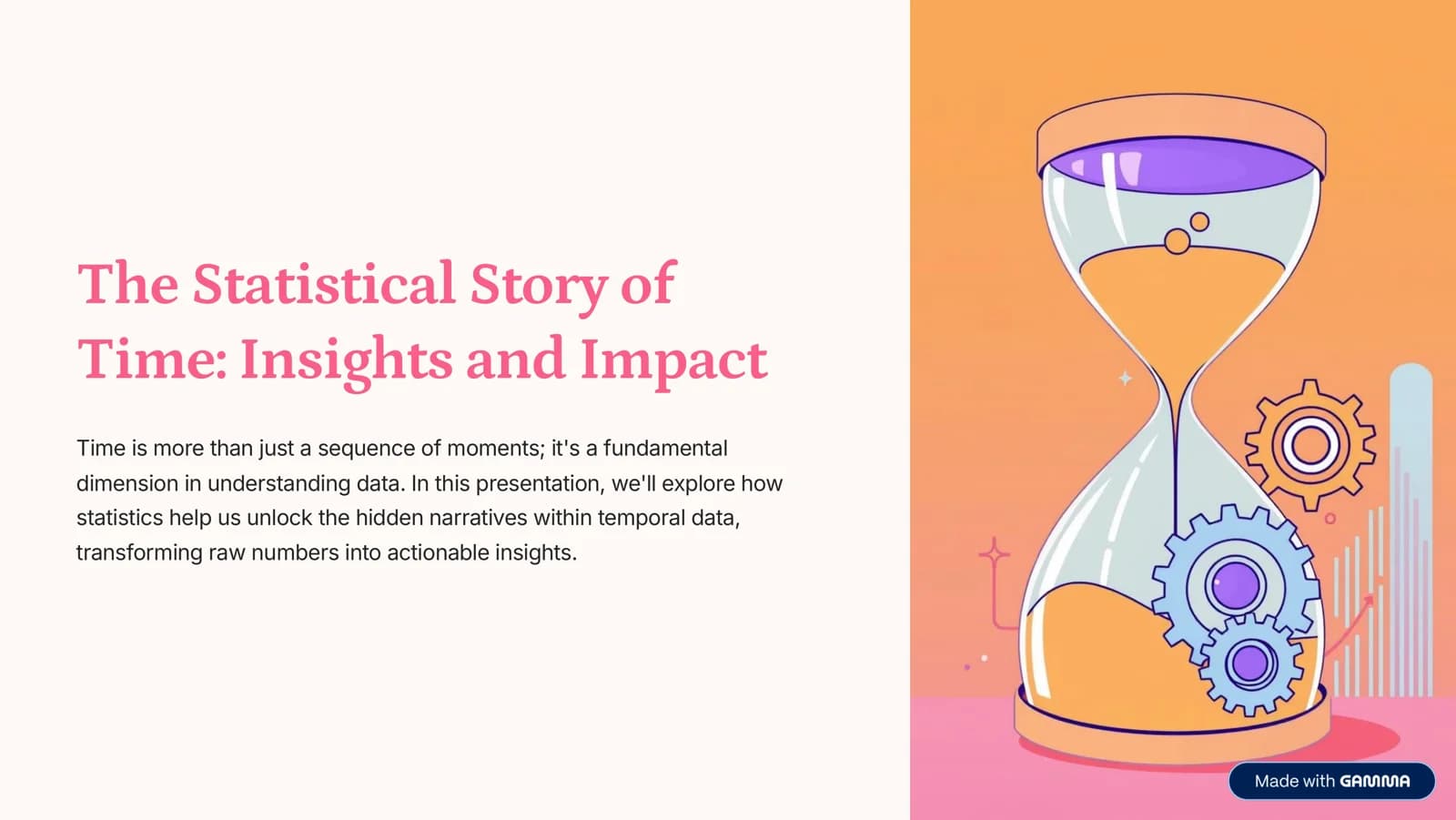 The Statistical Story of Time: Insights and Impact