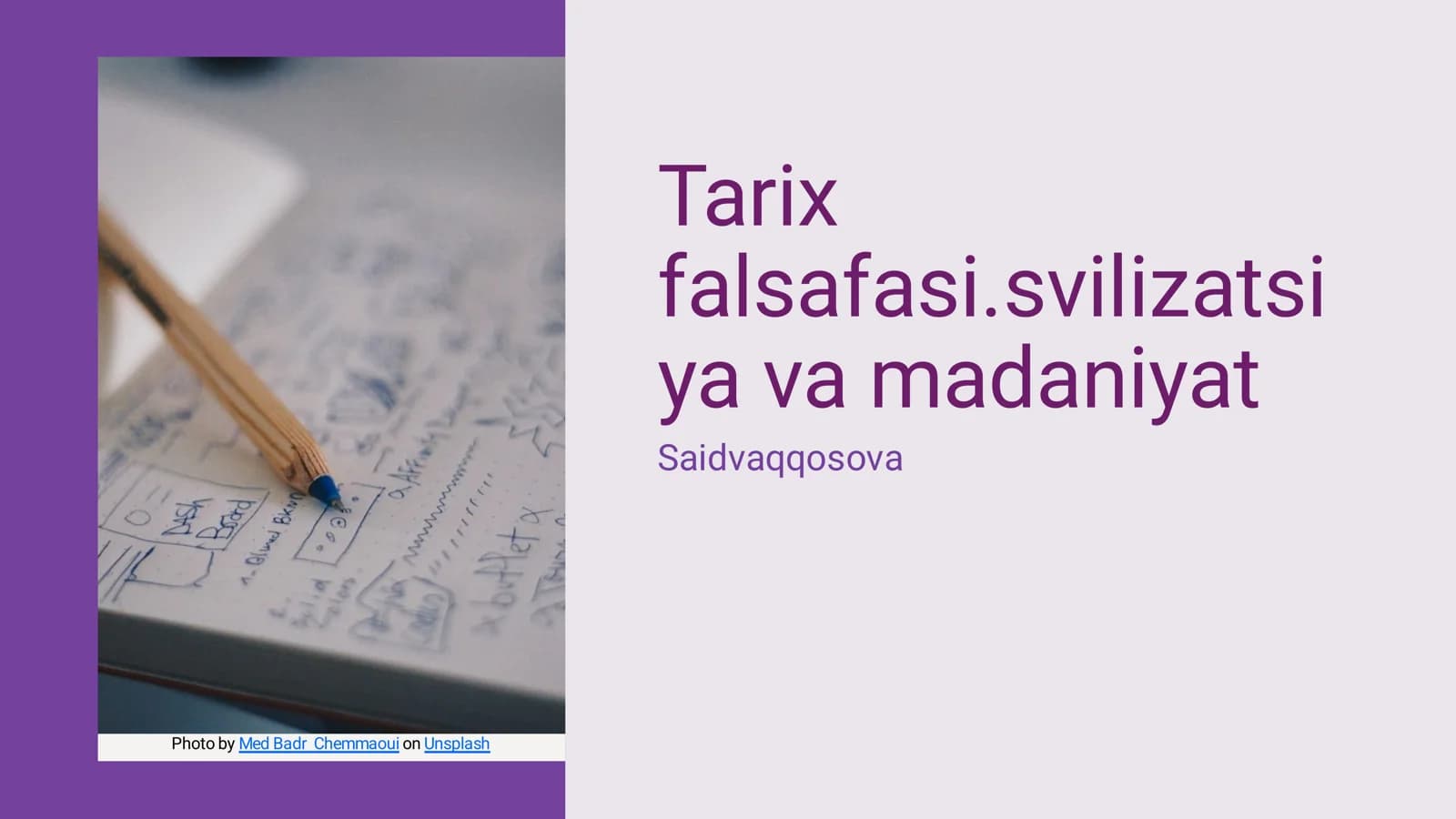 Tarix falsafasining asosiy tushunchalari va muhimligi