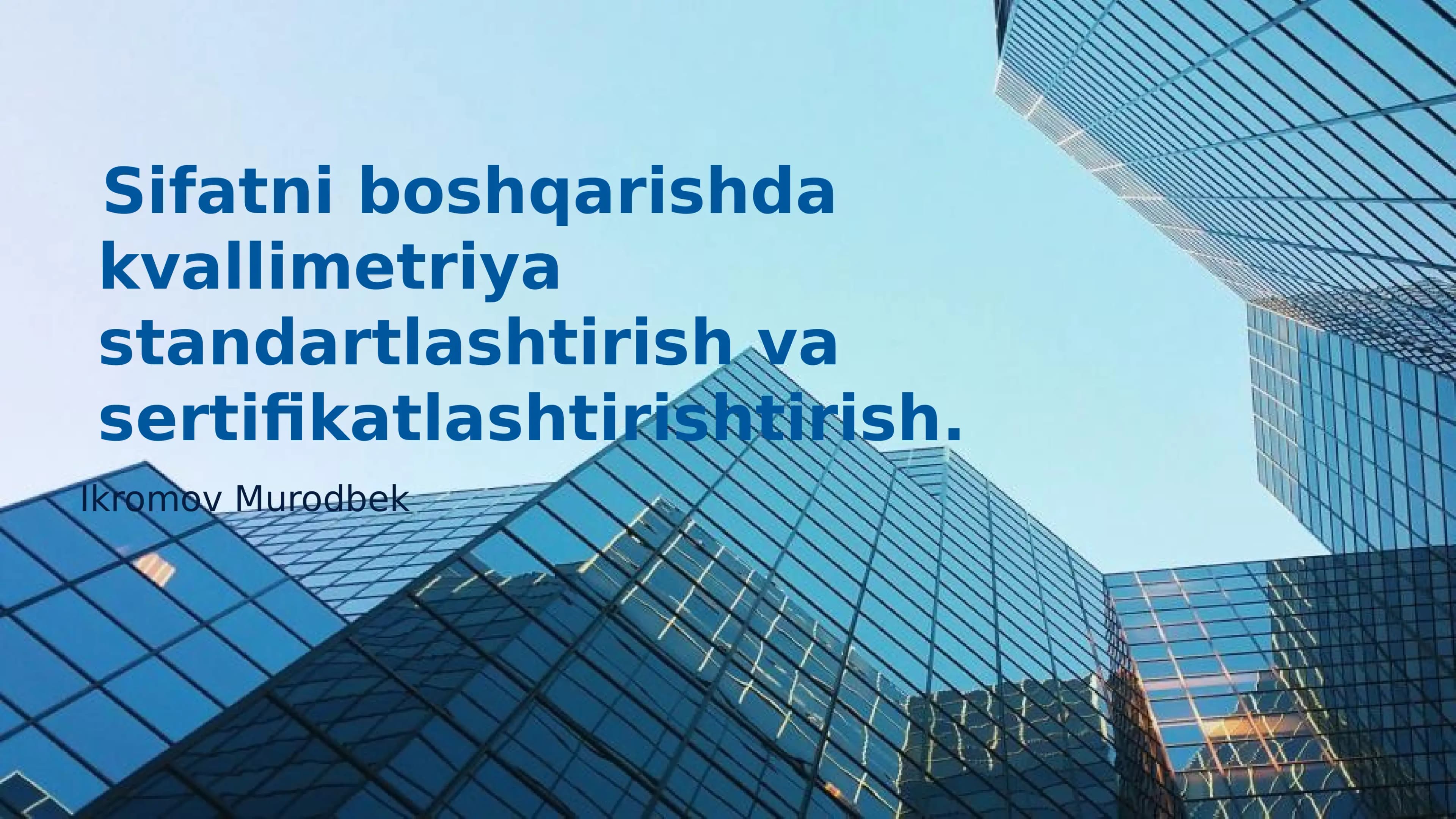 Sifatni boshqarish