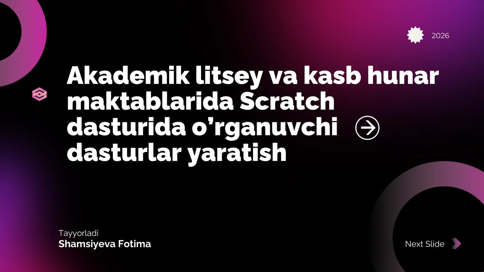 Scratch dasturlash