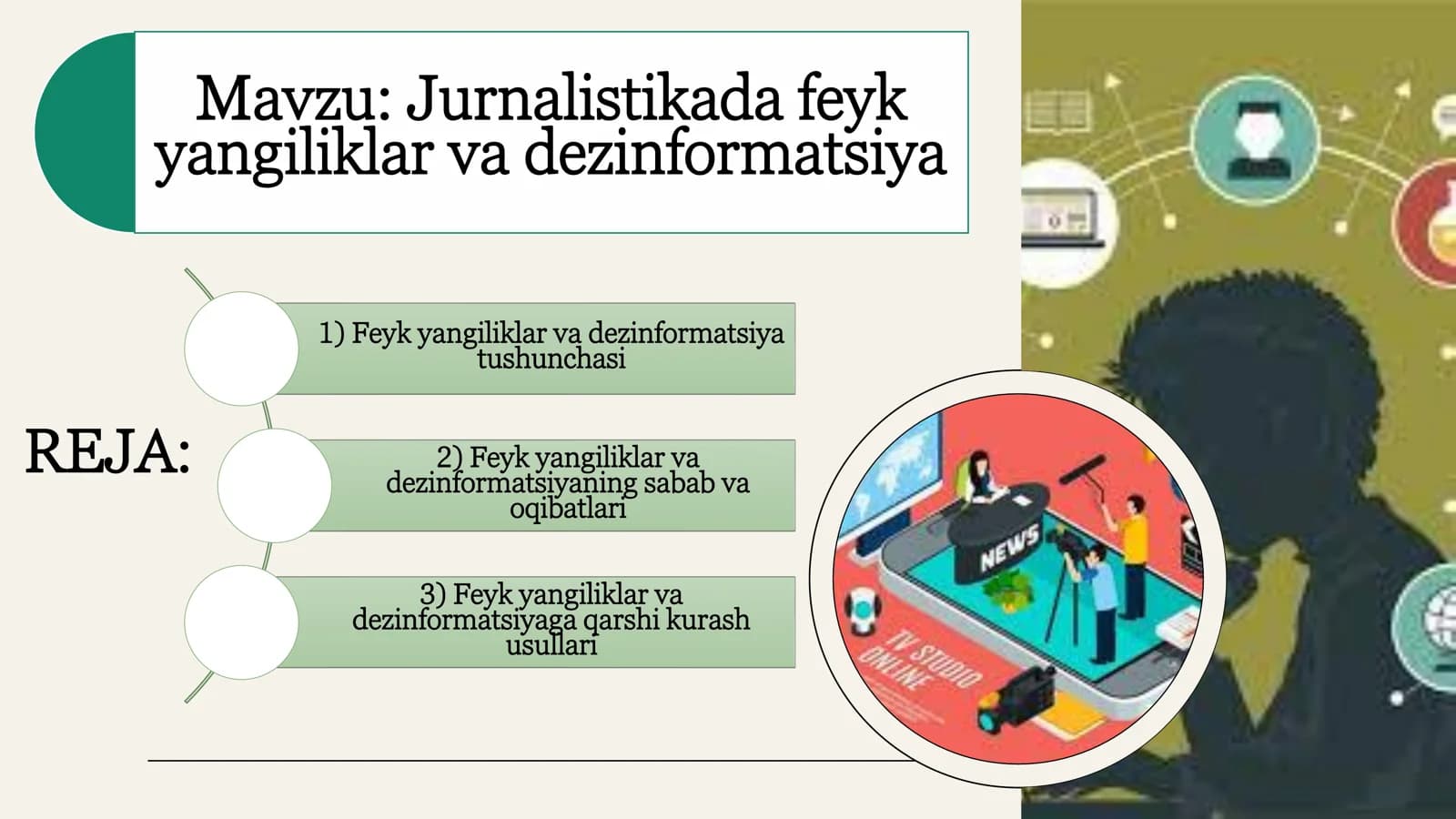 Jurnalistikada feyk yangiliklar va dezinformatsiya