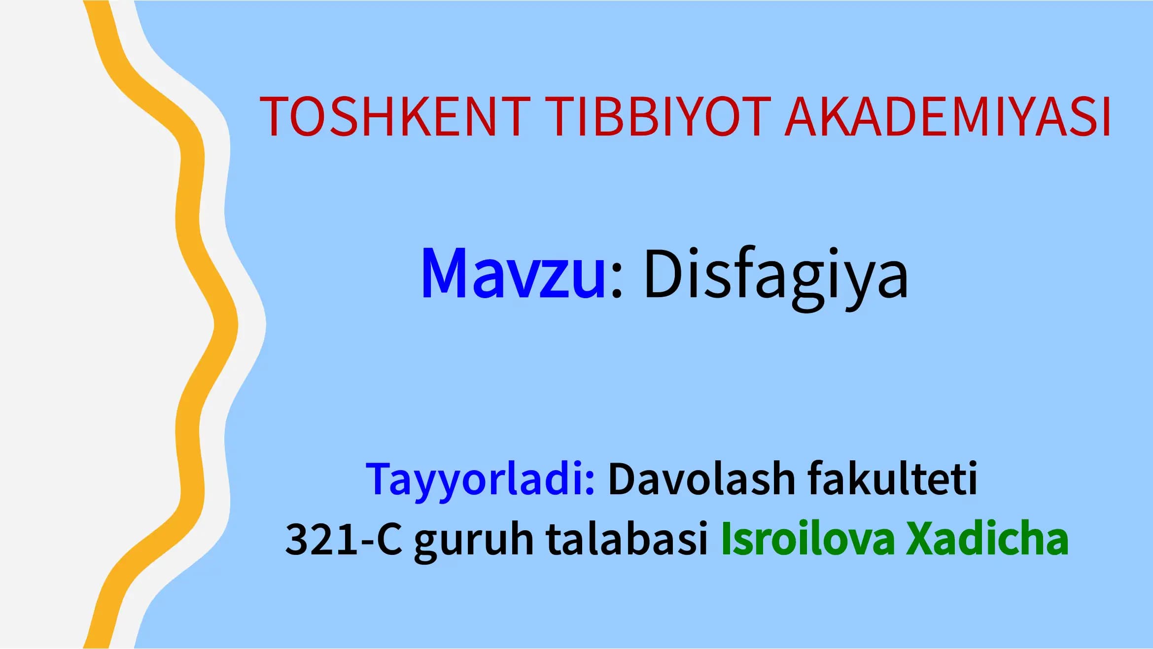 Disfagiya
