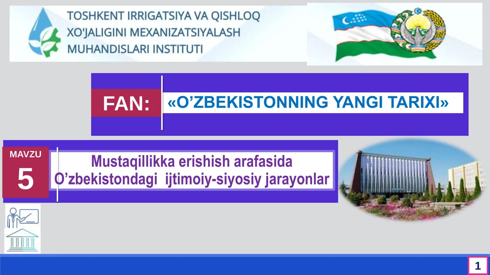 Mustaqillikka erishish arafasida O’zbekistondagi ijtimoiy-siyosiy jarayonlar