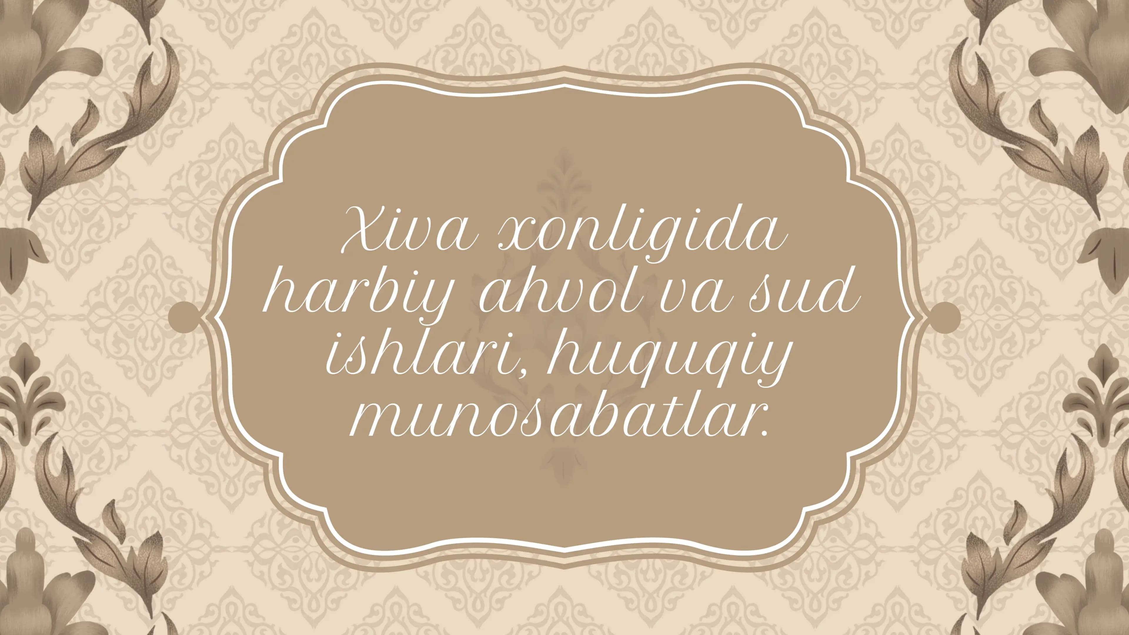 Xiva xonligi