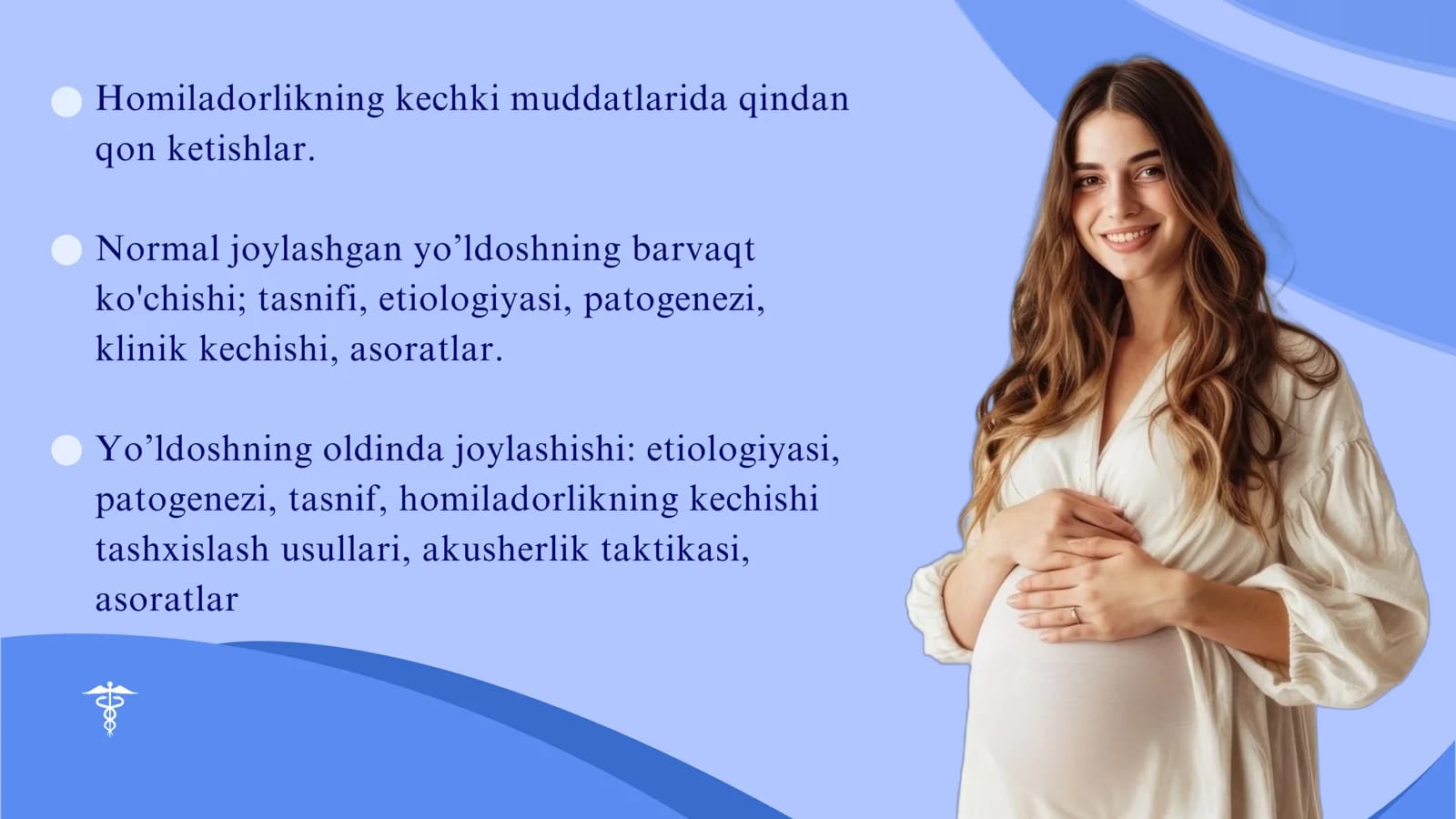 Homiladorlikning kechki muddatlarida qindan qon ketishlar