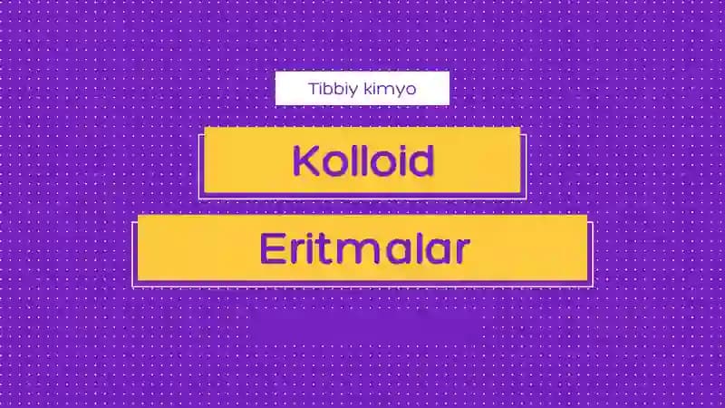 Kolloid Kimyo